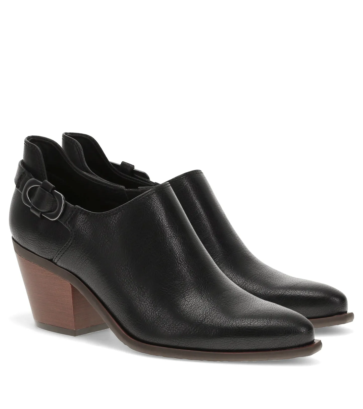 Baretraps Booties-Yanah Block Heel Ankle Bootie Black
