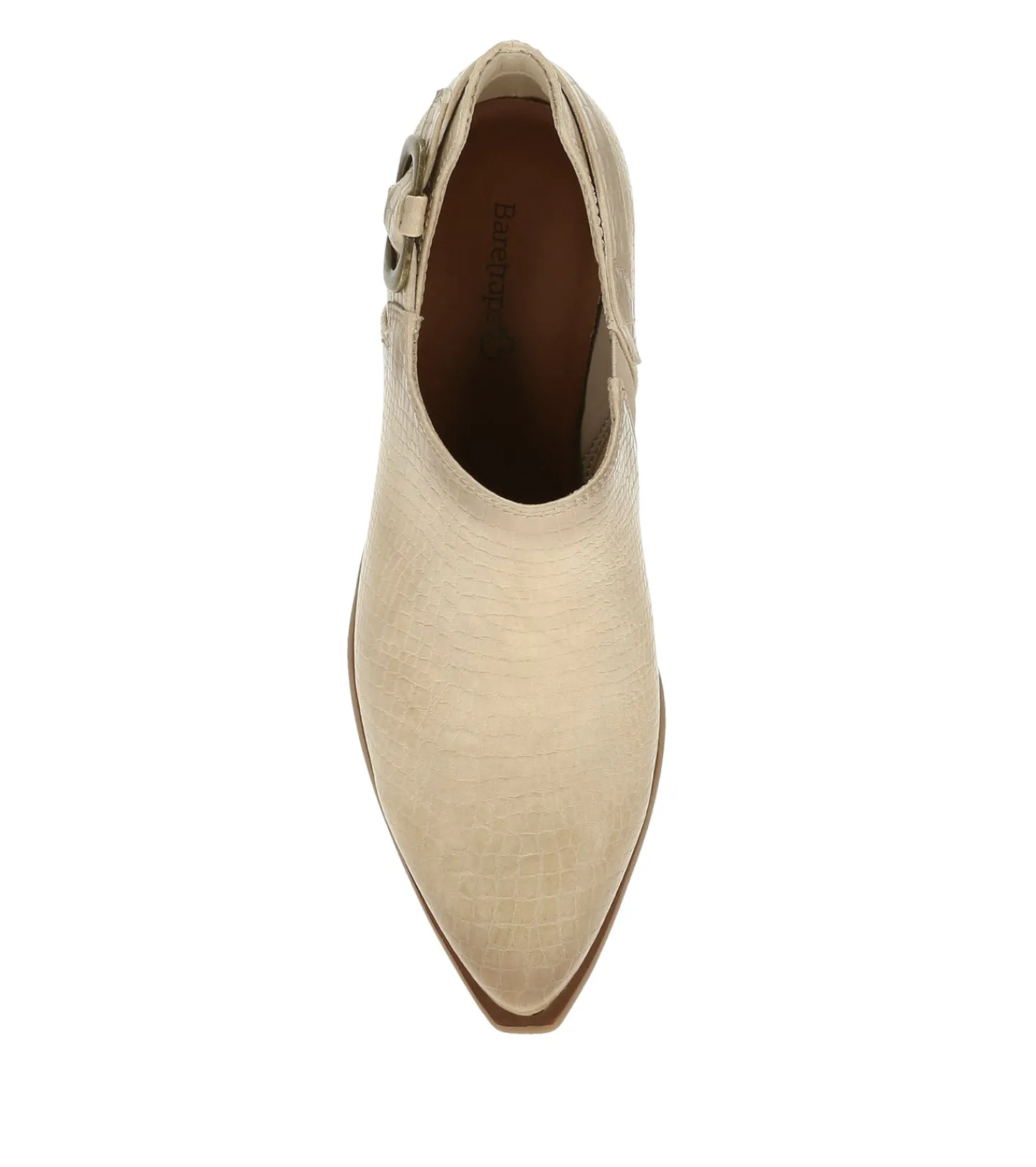 Baretraps Booties-Yanah Block Heel Ankle Bootie Buff