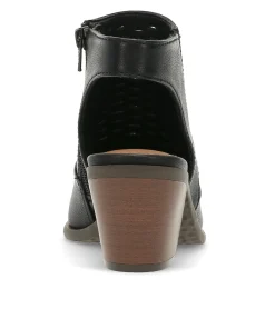 Baretraps Booties-Yangley Block Heel Bootie Black