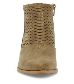 Baretraps Booties-Yangley Block Heel Bootie Gold