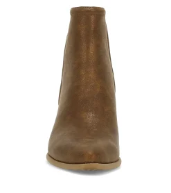 Baretraps Booties-Yara Block Heel Bootie Bronze