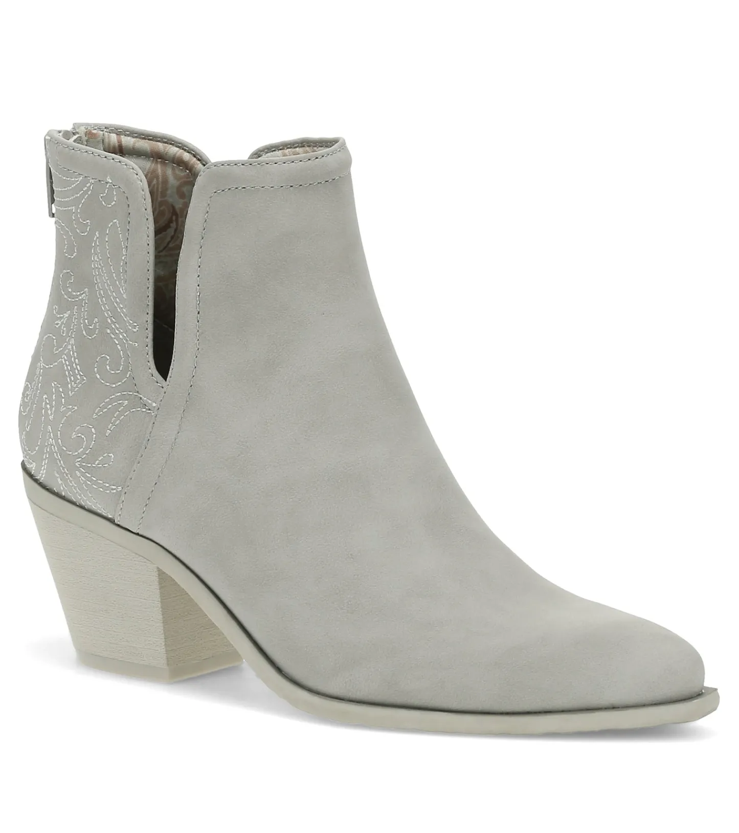 Baretraps Booties-Yara Block Heel Bootie DarkHaze