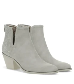 Baretraps Booties-Yara Block Heel Bootie DarkHaze