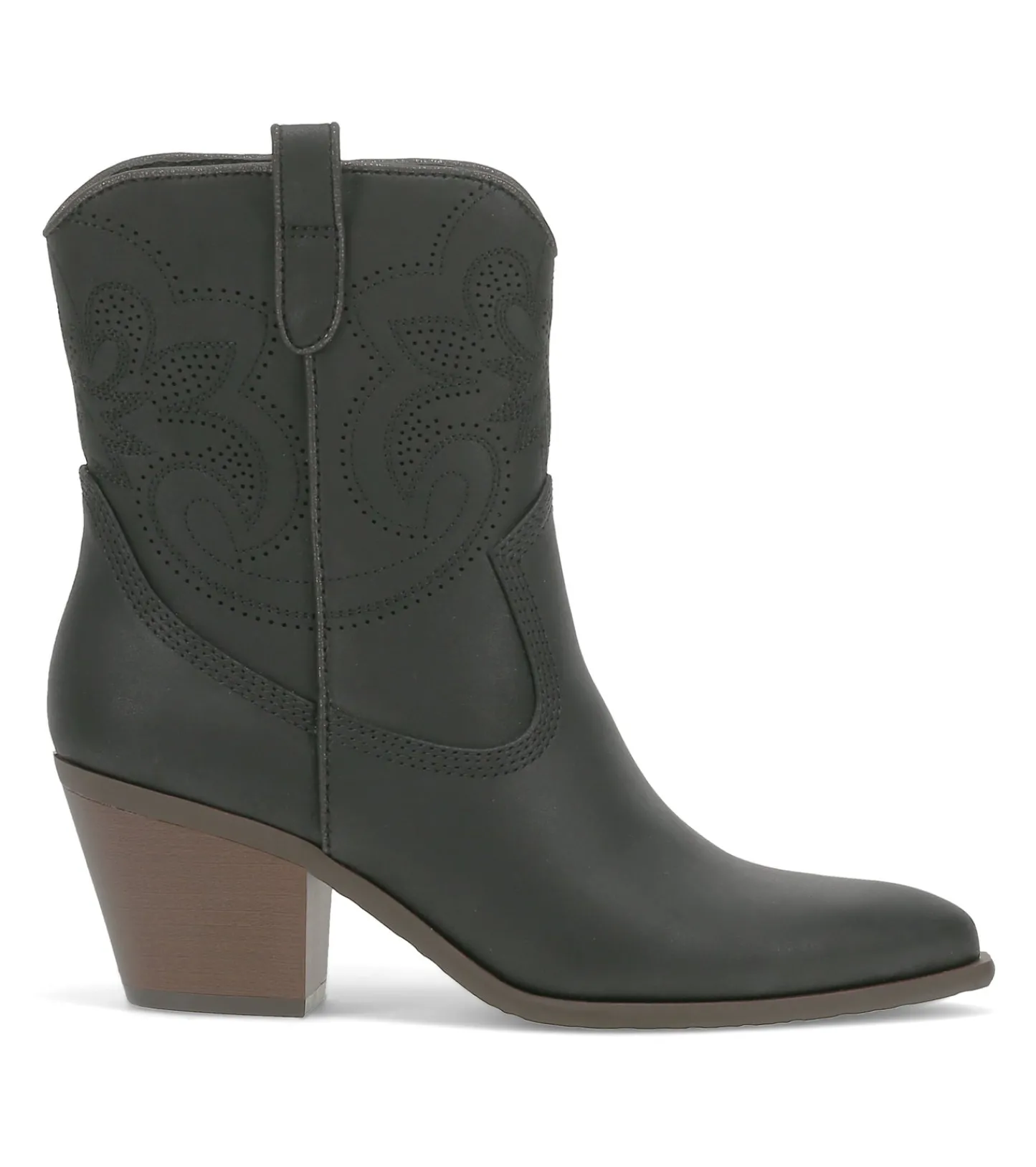 Baretraps Booties-Yenni Western Boot Black
